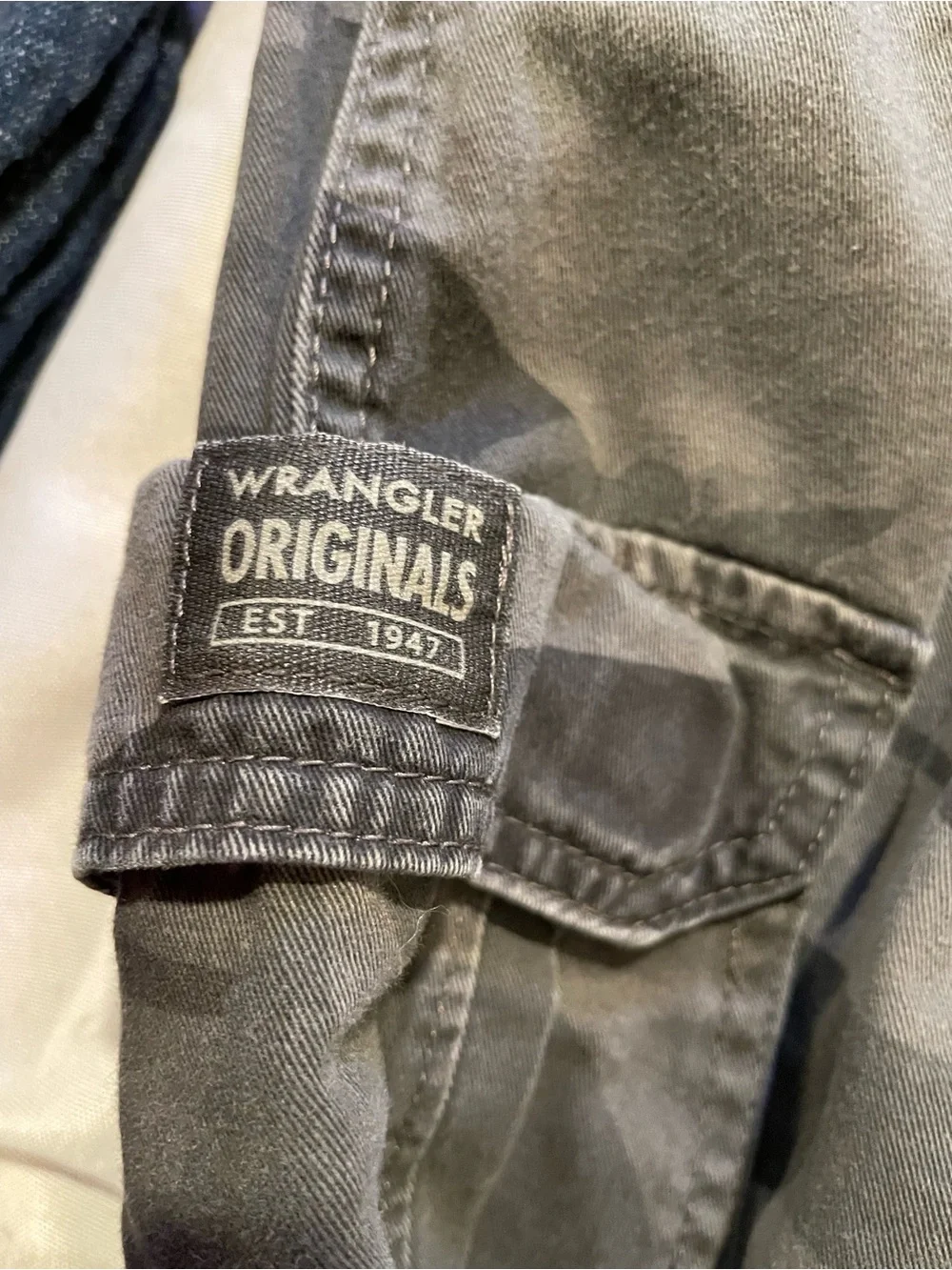 Wranglers Men’s Camo Shorts Size 46